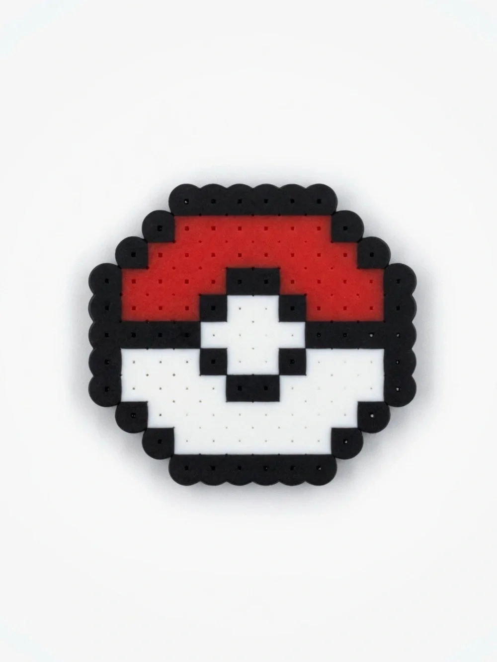 Pokemon Red Black White Pixel Pokeball Magnet